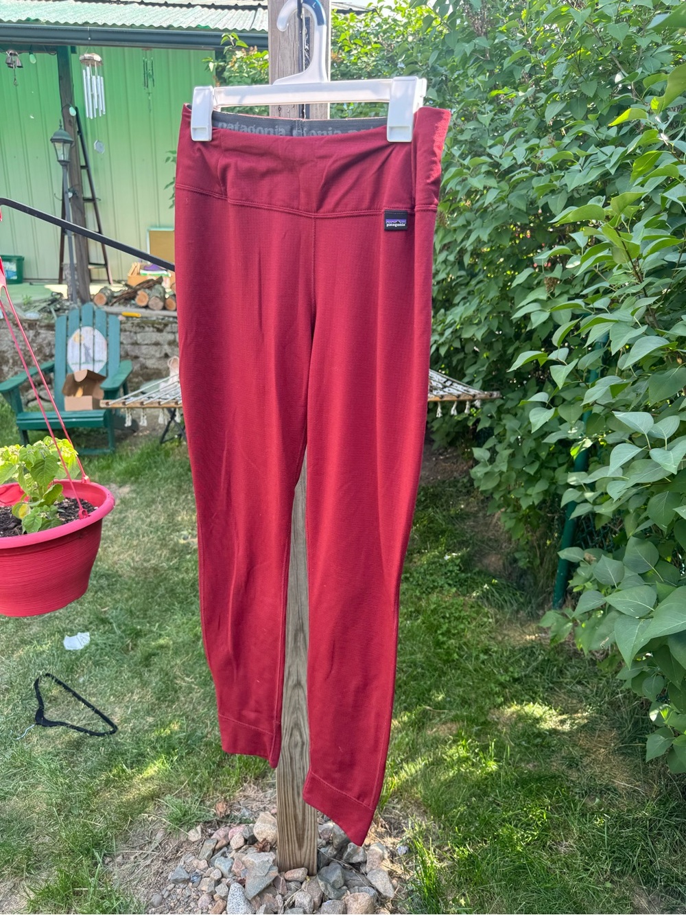 Patagonia Crimson Red Performance Leggings